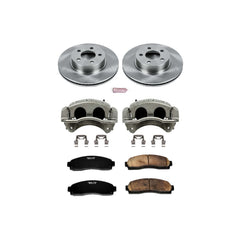 Power Stop KCOE1923 Autospecialty 1-Click Daily Driver Front Brake Kit for 2001-2003 Ford Explorer Sport 4 Wheel Drive product image
