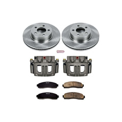 Power Stop KCOE1923A Autospecialty 1-Click Daily Driver Front Brake Kit for 2003-2005 Ford Explorer Sport Trac 4 Wheel Drive product image