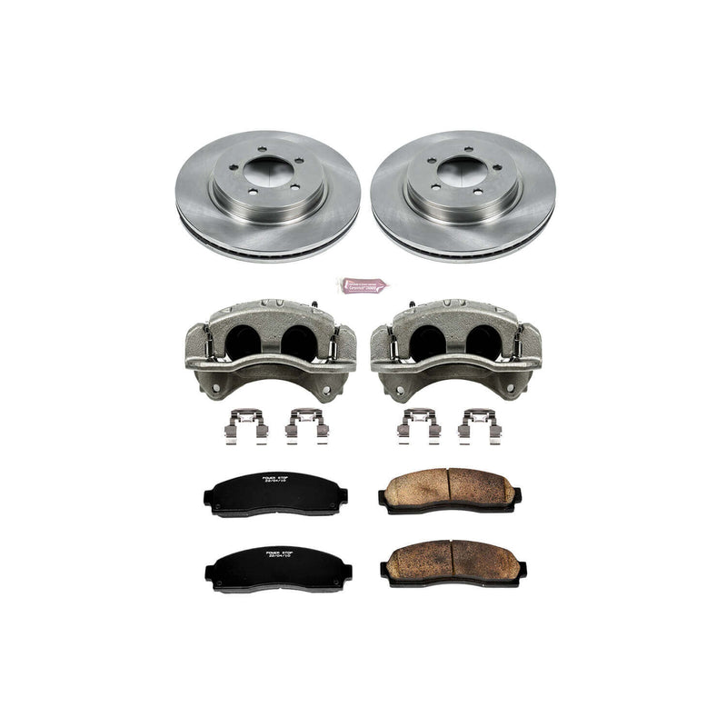 Power Stop KCOE1931 Autospecialty 1-Click Daily Driver Front Brake Kit for 2002-2005 Ford Explorer product image
