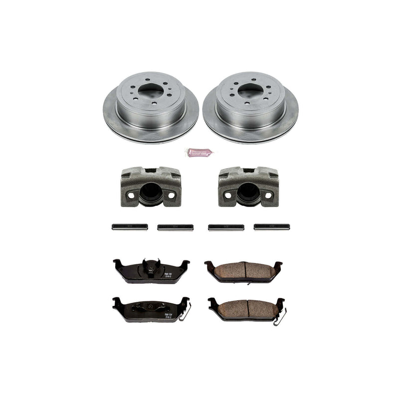 Power Stop KCOE1950 Autospecialty 1-Click Daily Driver Rear Brake Kit for 2004-2011 Ford F-150 product image