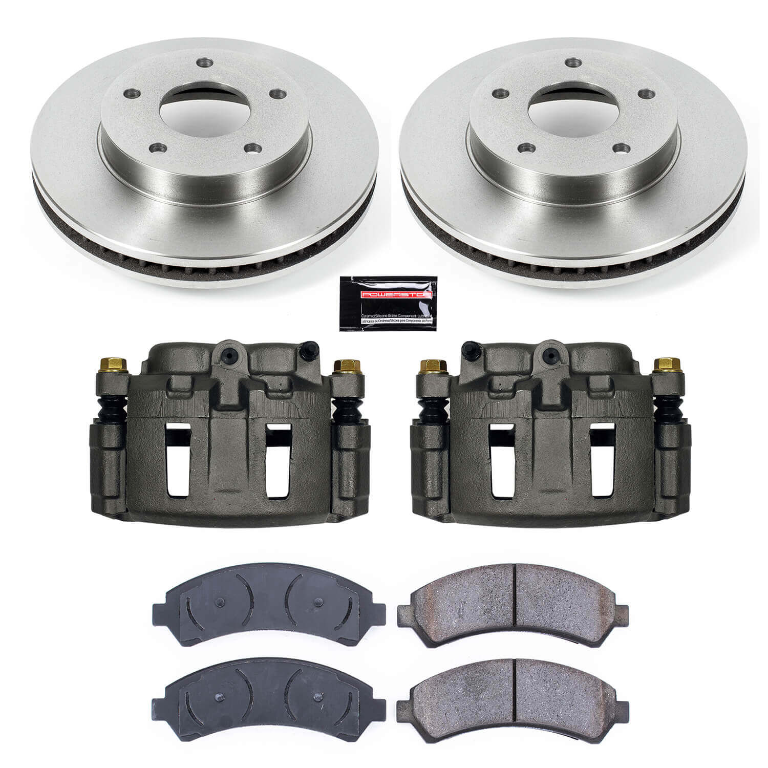 Power Stop KCOE2004 Autospecialty 1-Click Daily Driver Front Brake Kit for 1997 Chevrolet Blazer 4 Wheel Drive, All Wheel Drive Rear Disc product image