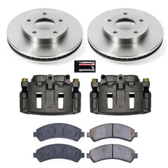 Power Stop KCOE2004 Autospecialty 1-Click Daily Driver Front Brake Kit for 1997 Chevrolet Blazer 4 Wheel Drive, All Wheel Drive Rear Disc product image