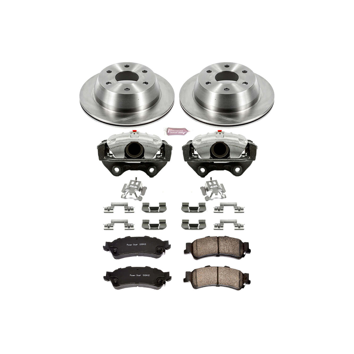 Power Stop KCOE2018 Autospecialty 1-Click Daily Driver Rear Brake Kit for 2003-2005 Chevrolet Astro product image