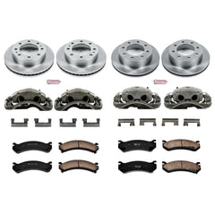 Power Stop KCOE2023A Autospecialty 1-Click Daily Driver Front And Rear Brake Kit for 2001-2003 Chevrolet Silverado 1500 HD product image