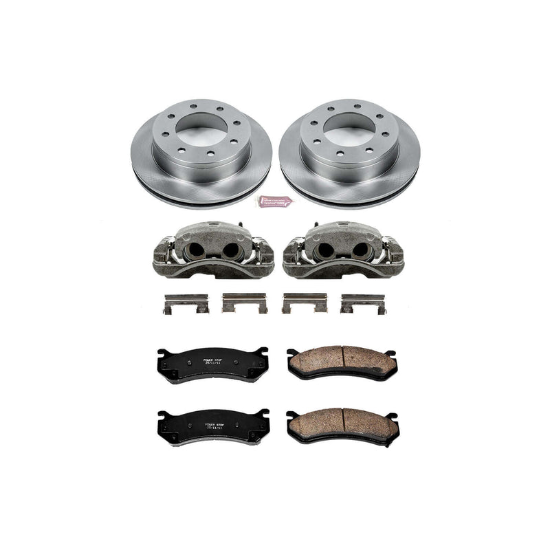 Power Stop KCOE2036A Autospecialty 1-Click Daily Driver Rear Brake Kit for 2001-2003 Chevrolet Silverado 1500 HD product image