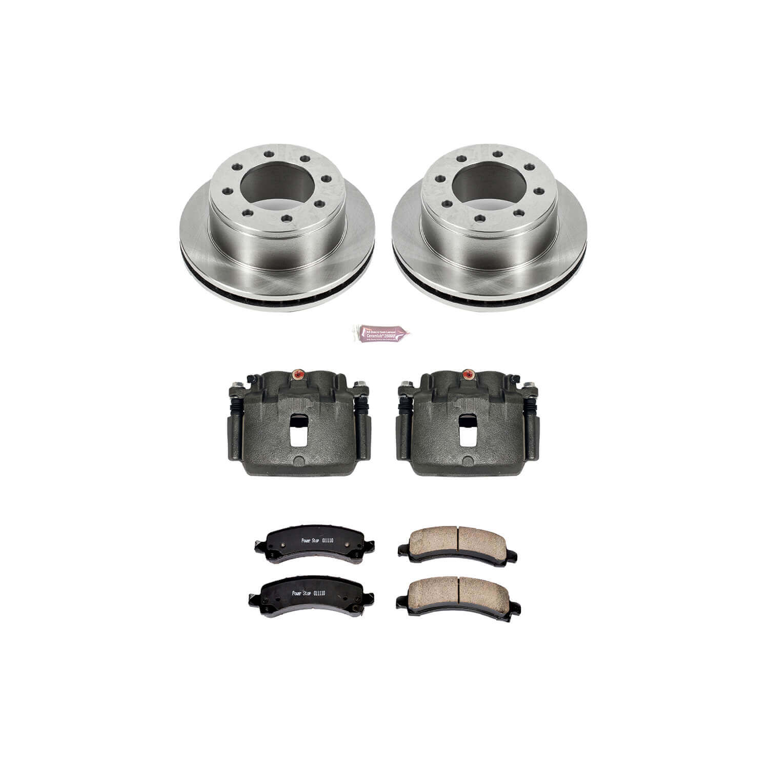 Power Stop KCOE2043 Autospecialty 1-Click Daily Driver Rear Brake Kit for 2006-2016 Chevrolet Express 2500 product image
