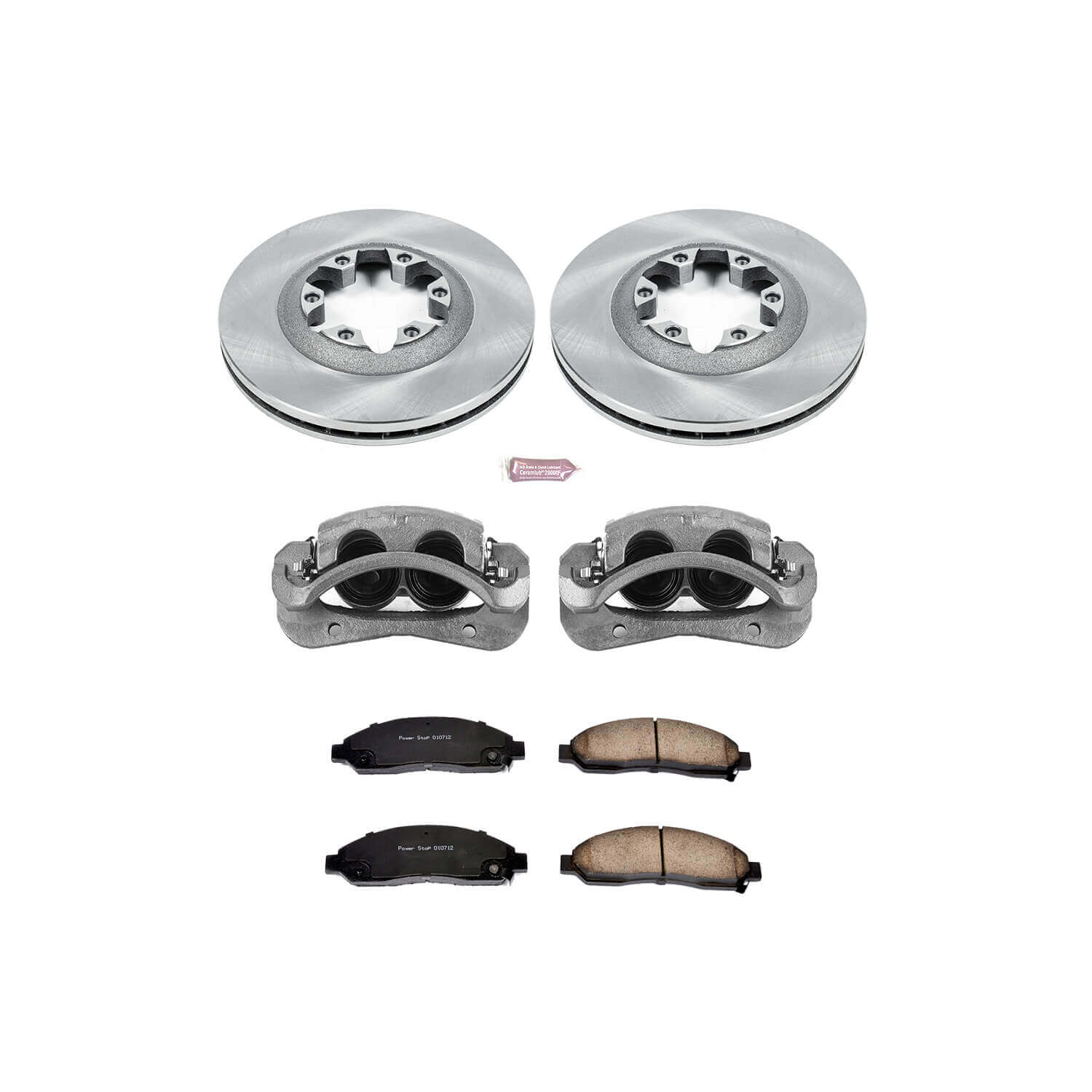 Power Stop KCOE2066 Autospecialty 1-Click Daily Driver Front Brake Kit for 2004-2008 Chevrolet Colorado product image