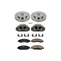 Power Stop KCOE2067 Autospecialty 1-Click Daily Driver Front Brake Kit for 2007-2008 Cadillac Escalade product image