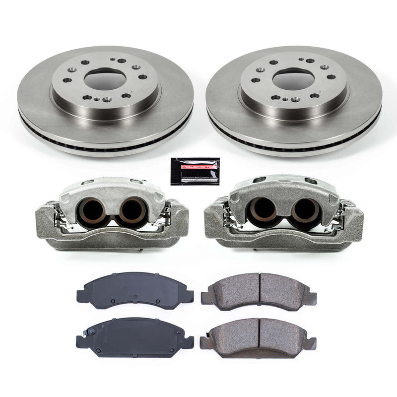 Power Stop KCOE2069 Autospecialty 1-Click Daily Driver Front Brake Kit for 2008-2020 Cadillac Escalade product image