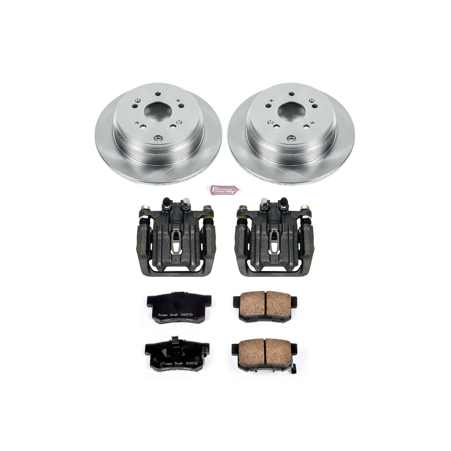 Power Stop KCOE206A Autospecialty 1-Click Daily Driver Rear Brake Kit for 2005-2006 Honda CR-V product image