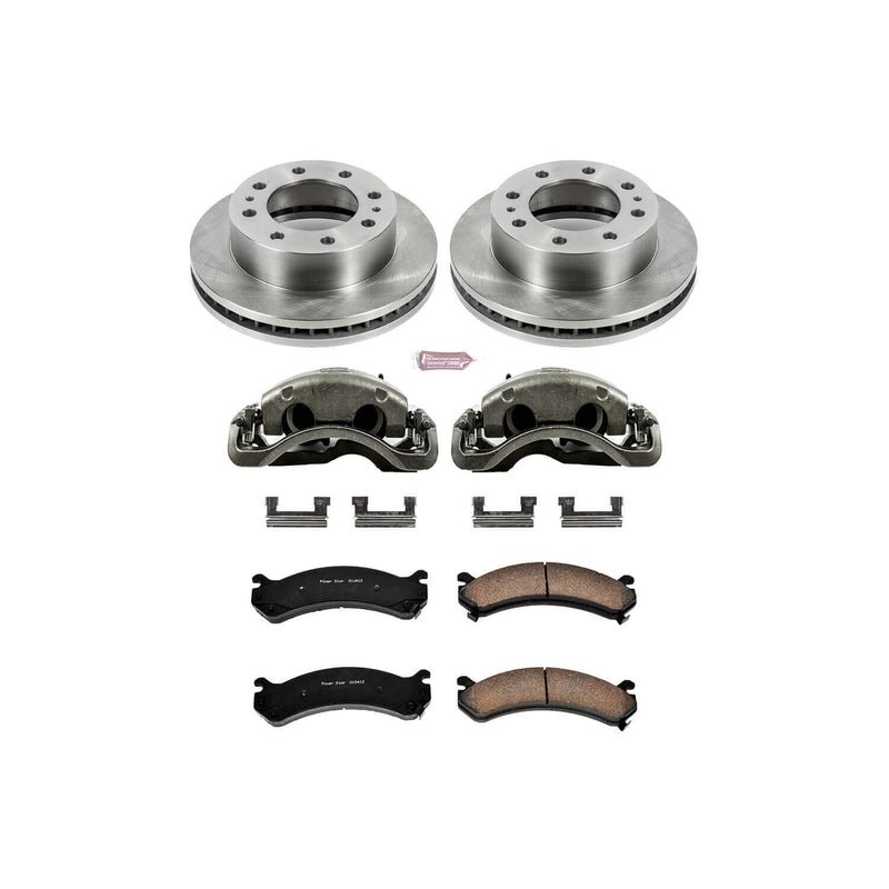 Power Stop KCOE2071 Autospecialty 1-Click Daily Driver Front Brake Kit for 2002-2004 Chevrolet Avalanche 2500 product image