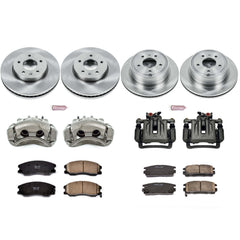 Power Stop KCOE2091 Autospecialty 1-Click Daily Driver Front And Rear Brake Kit for 2012-2015 Chevrolet Captiva Sport product image