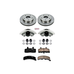 Power Stop KCOE2126 Autospecialty 1-Click Daily Driver Front Brake Kit for 1994-1999 Dodge Ram 1500 4 Wheel Drive product image