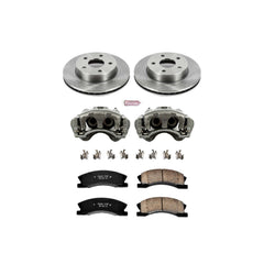 Power Stop KCOE2149 Autospecialty 1-Click Daily Driver Front Brake Kit for 1999-2004 Jeep Grand Cherokee product image
