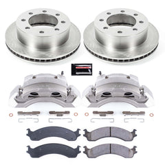 Power Stop KCOE2156 Autospecialty 1-Click OE Replacement Pad And Rotor Kit With Calipers for 2000-2002 Dodge Ram 2500 product image