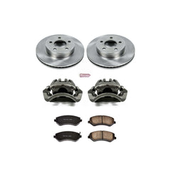 Power Stop KCOE2160 Autospecialty 1-Click Daily Driver Front Brake Kit for 2002-2007 Jeep Liberty product image