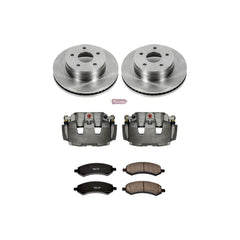 Power Stop KCOE2163A Autospecialty 1-Click Daily Driver Front Brake Kit for 2007-2009 Chrysler Aspen product image