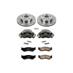 Power Stop KCOE2165 Autospecialty 1-Click Daily Driver Front Brake Kit for 2002 Dodge Ram 1500 product image