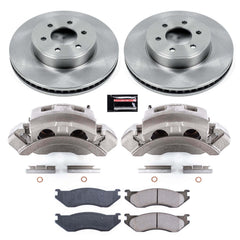 Power Stop KCOE2178 Autospecialty 1-Click OE Replacement Pad And Rotor Kit With Calipers for 2003 Dodge Durango product image