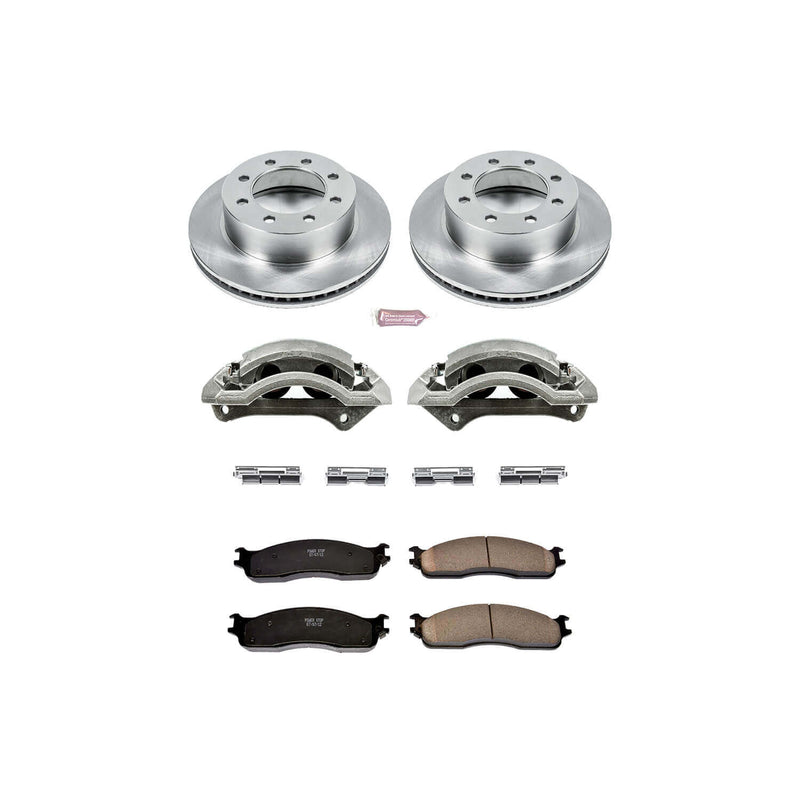 Power Stop KCOE2203 Autospecialty 1-Click Daily Driver Front Brake Kit for 2006 Dodge Ram 1500 Laramie, SLT product image