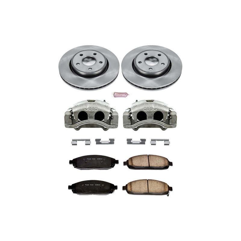 Power Stop KCOE2219 Autospecialty 1-Click Daily Driver Front Brake Kit for 2006-2010 Jeep Commander product image