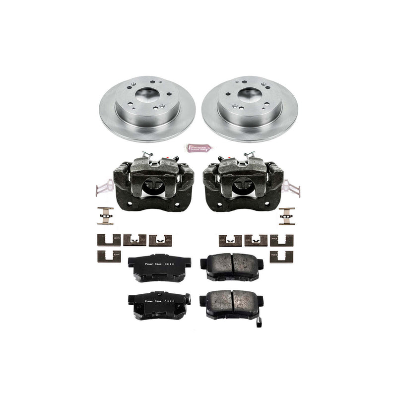 Power Stop KCOE2270 Autospecialty 1-Click Daily Driver Rear Brake Kit for 1998-2002 Honda Accord Sedan (4 Door) product image