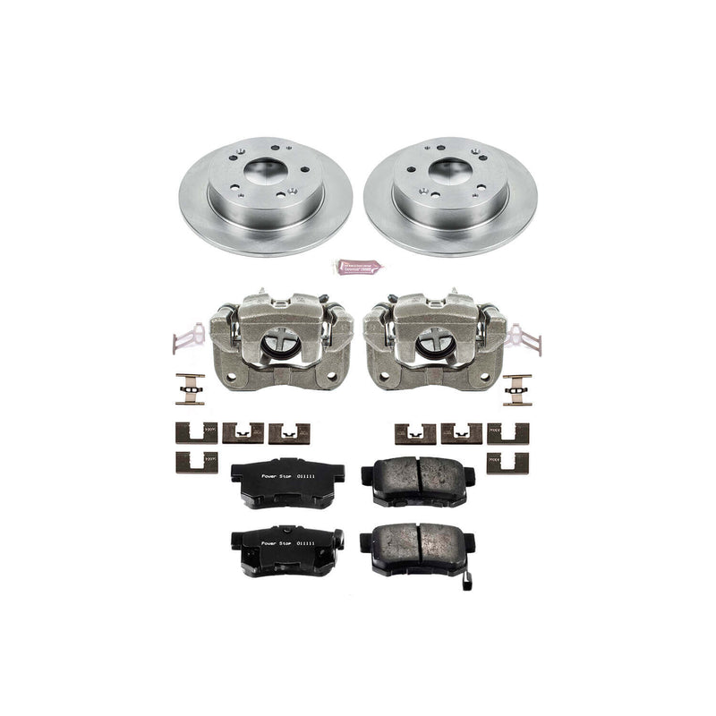 Power Stop KCOE2270A Autospecialty 1-Click Daily Driver Rear Brake Kit for 2002-2006 Acura Rsx product image