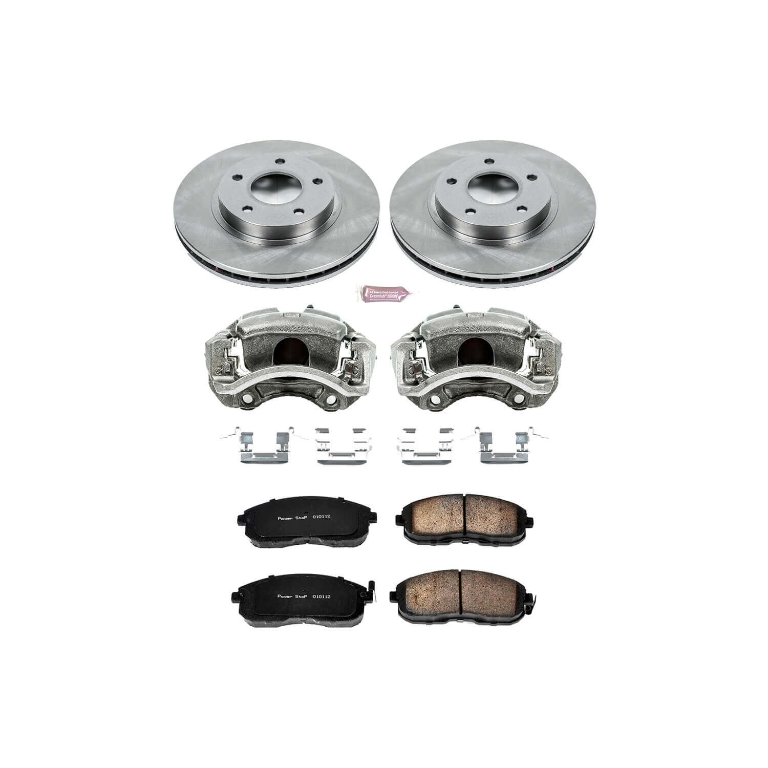 Power Stop KCOE2280 Autospecialty 1-Click Daily Driver Front Brake Kit for 2000-2001 Infiniti I30 product image