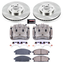 Power Stop KCOE2290 Autospecialty 1-Click OE Replacement Front Brake Kit With Calipers for 2003-2006 Acura MDX product image