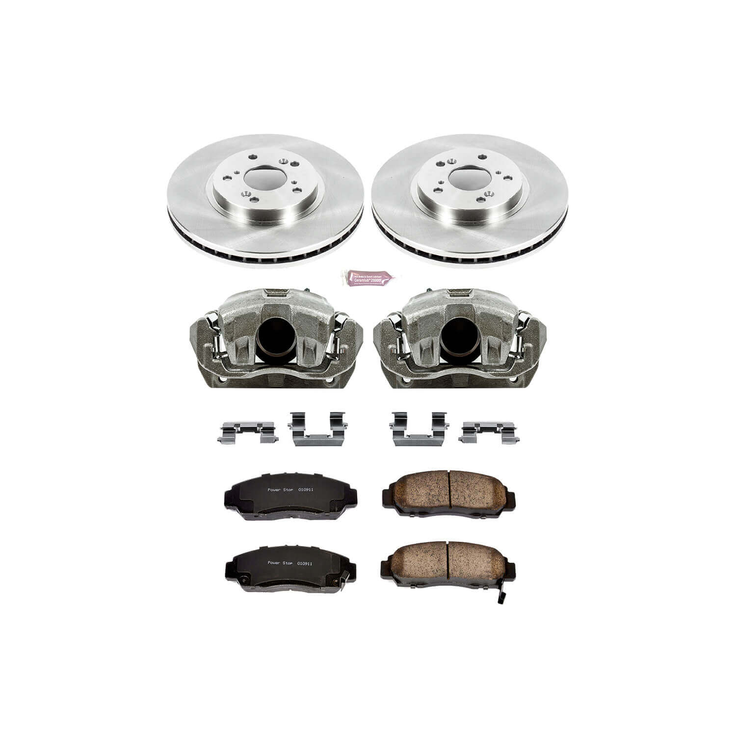 Power Stop KCOE229 Autospecialty 1-Click Daily Driver Front Brake Kit for 2001-2003 Acura CL product image