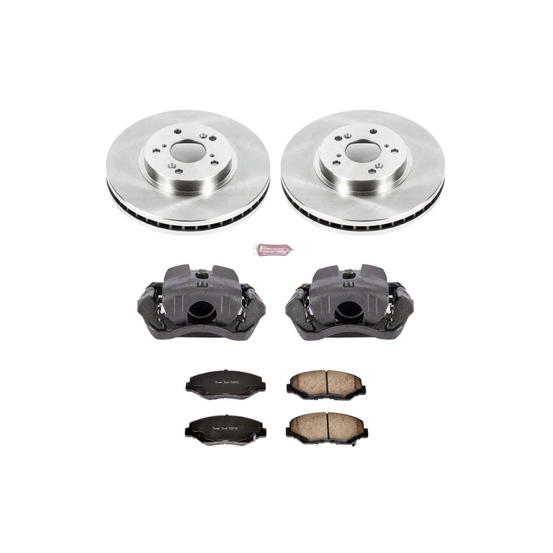 Power Stop KCOE2302 Autospecialty 1-Click Daily Driver Front Brake Kit for 2003-2008 Honda Pilot product image