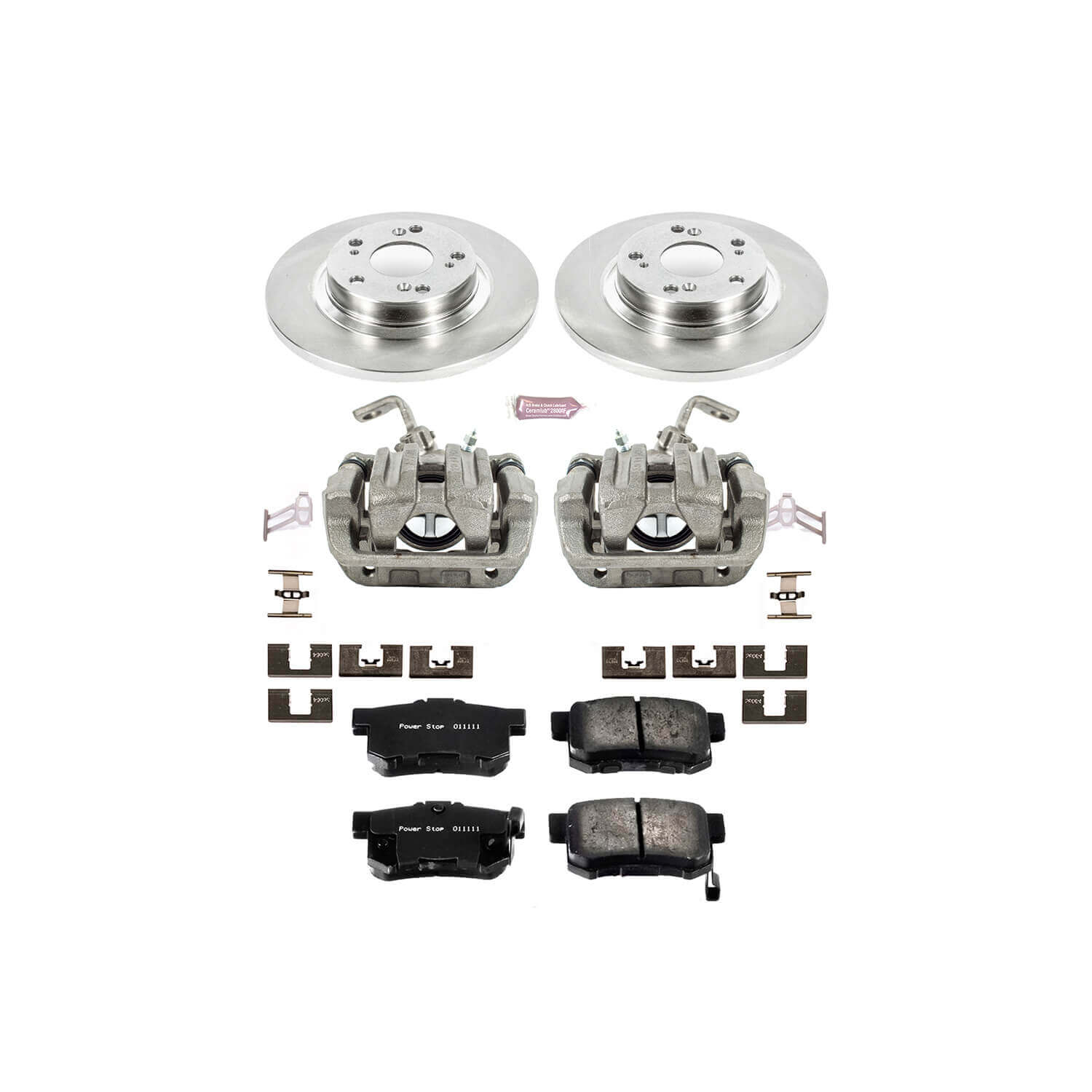 Power Stop KCOE2310 Autospecialty 1-Click Daily Driver Rear Brake Kit for 2000-2009 Honda S2000 product image