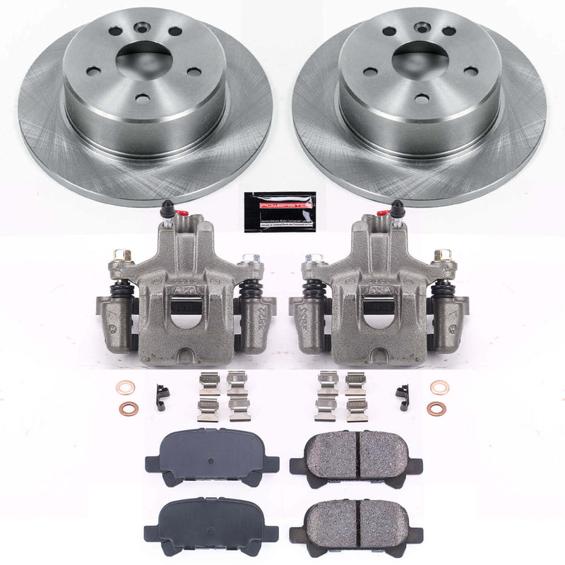 Power Stop KCOE2322 Autospecialty 1-Click OE Replacement Rear Brake Kit With Calipers for 2000-2004 Toyota Avalon product image