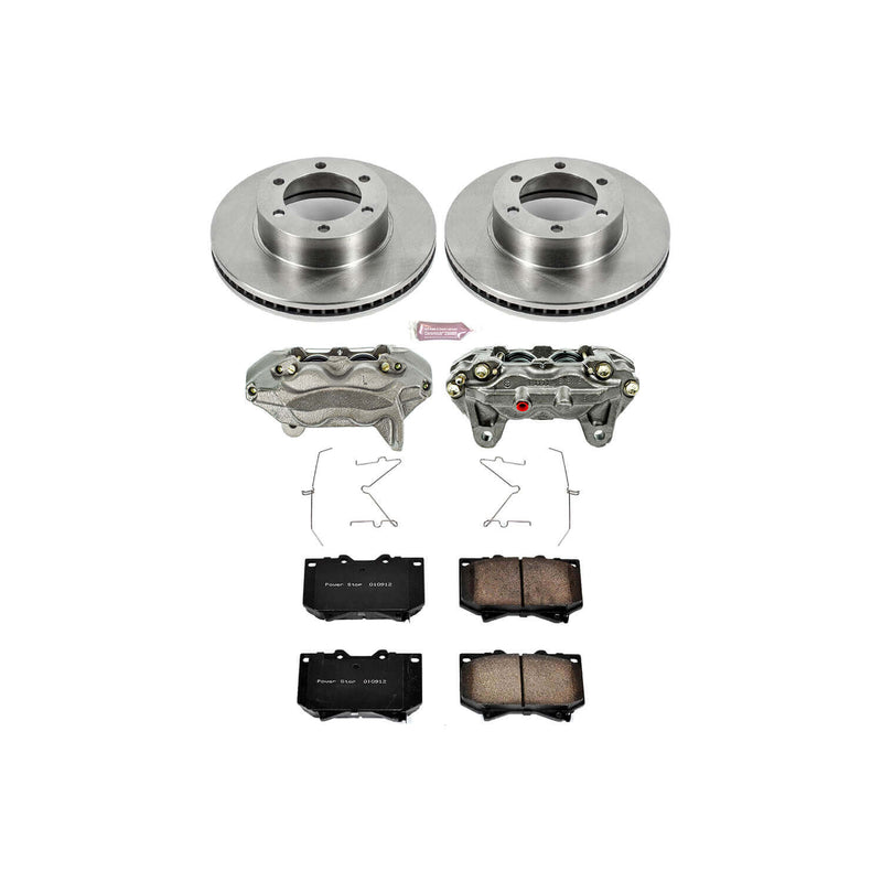 Power Stop KCOE2323 Autospecialty 1-Click Daily Driver Front Brake Kit for 2001-2002 Toyota Sequoia product image