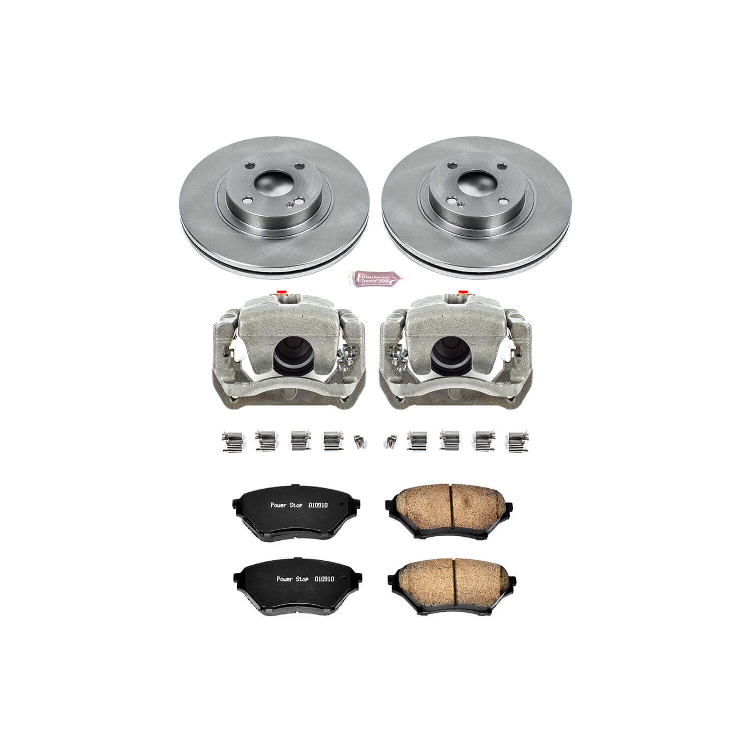Power Stop KCOE2353 Autospecialty 1-Click Daily Driver Front Brake Kit for 2001-2005 Mazda Miata / MX-5 product image