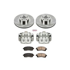Power Stop KCOE2369 Autospecialty 1-Click Daily Driver Front Brake Kit for 2002-2003 Subaru Impreza WRX product image