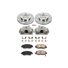Power Stop KCOE2384A Autospecialty 1-Click Daily Driver Front Brake Kit for 2006-2011 Honda Civic DX, LX Coupe (2 Door) product image