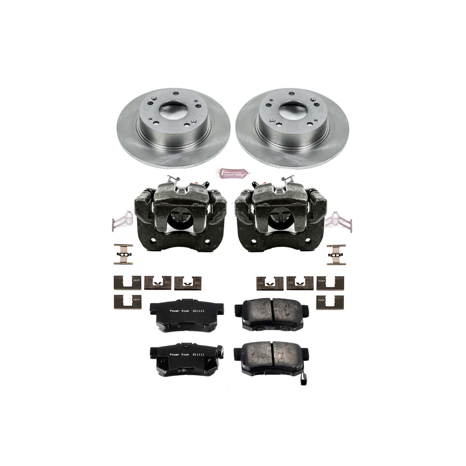 Power Stop KCOE2391 Autospecialty 1-Click Daily Driver Rear Brake Kit for 2004-2008 Acura TSX product image