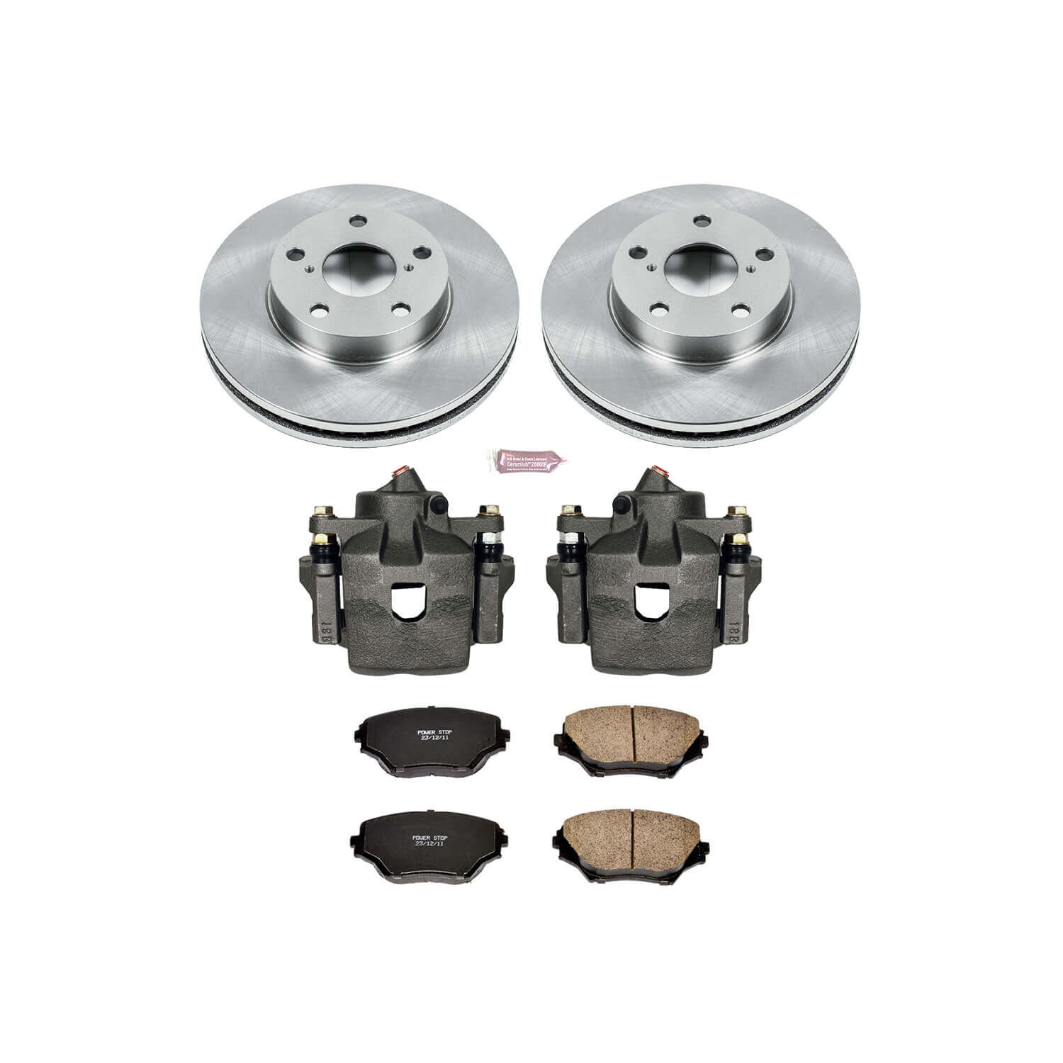 Power Stop KCOE2419 Autospecialty 1-Click Daily Driver Front Brake Kit for 2001-2005 Toyota RAV4 product image