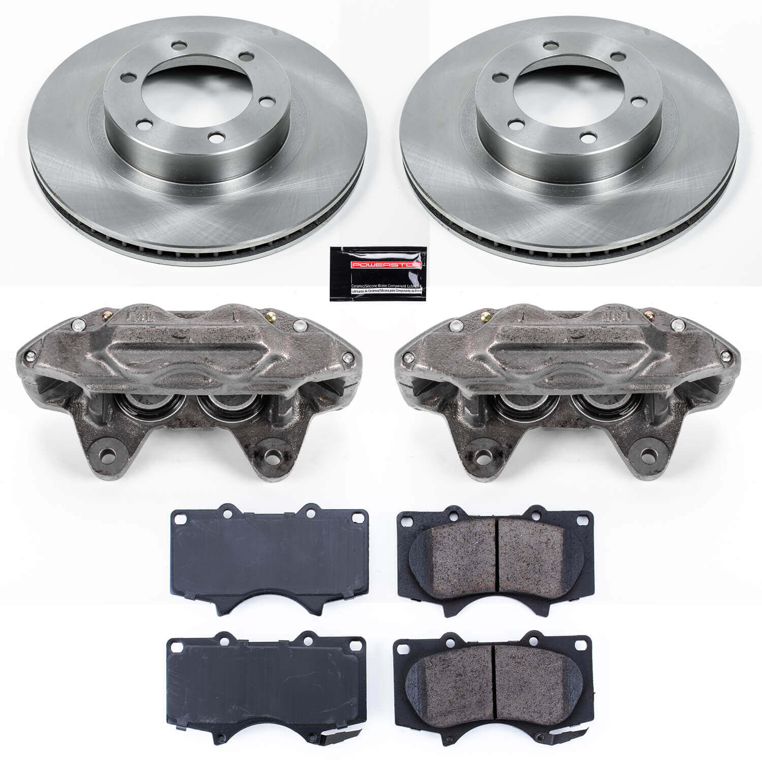 Power Stop KCOE2421 Autospecialty 1-Click Daily Driver Front Brake Kit for 2003-2009 Lexus GX470 product image