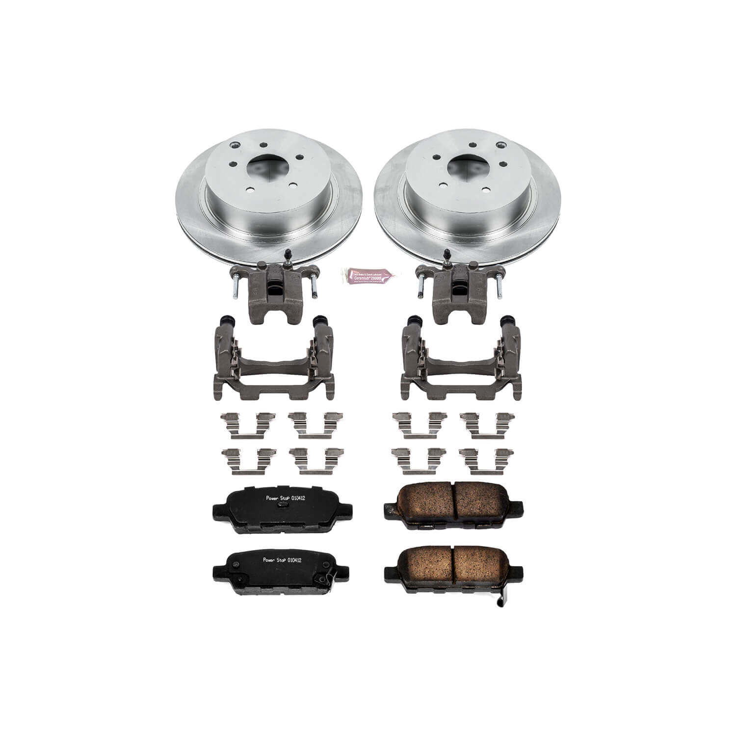 Power Stop KCOE2427A Autospecialty 1-Click Daily Driver Rear Brake Kit for 2013 Infiniti JX35 product image