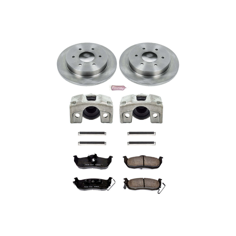 Power Stop KCOE2445 Autospecialty 1-Click Daily Driver Rear Brake Kit for 2004-2010 Infiniti QX56 product image