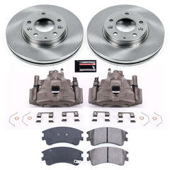 Power Stop KCOE2448 Autospecialty 1-Click OE Replacement Front Brake Kit With Calipers for 2003-2005 Mazda 6 product image