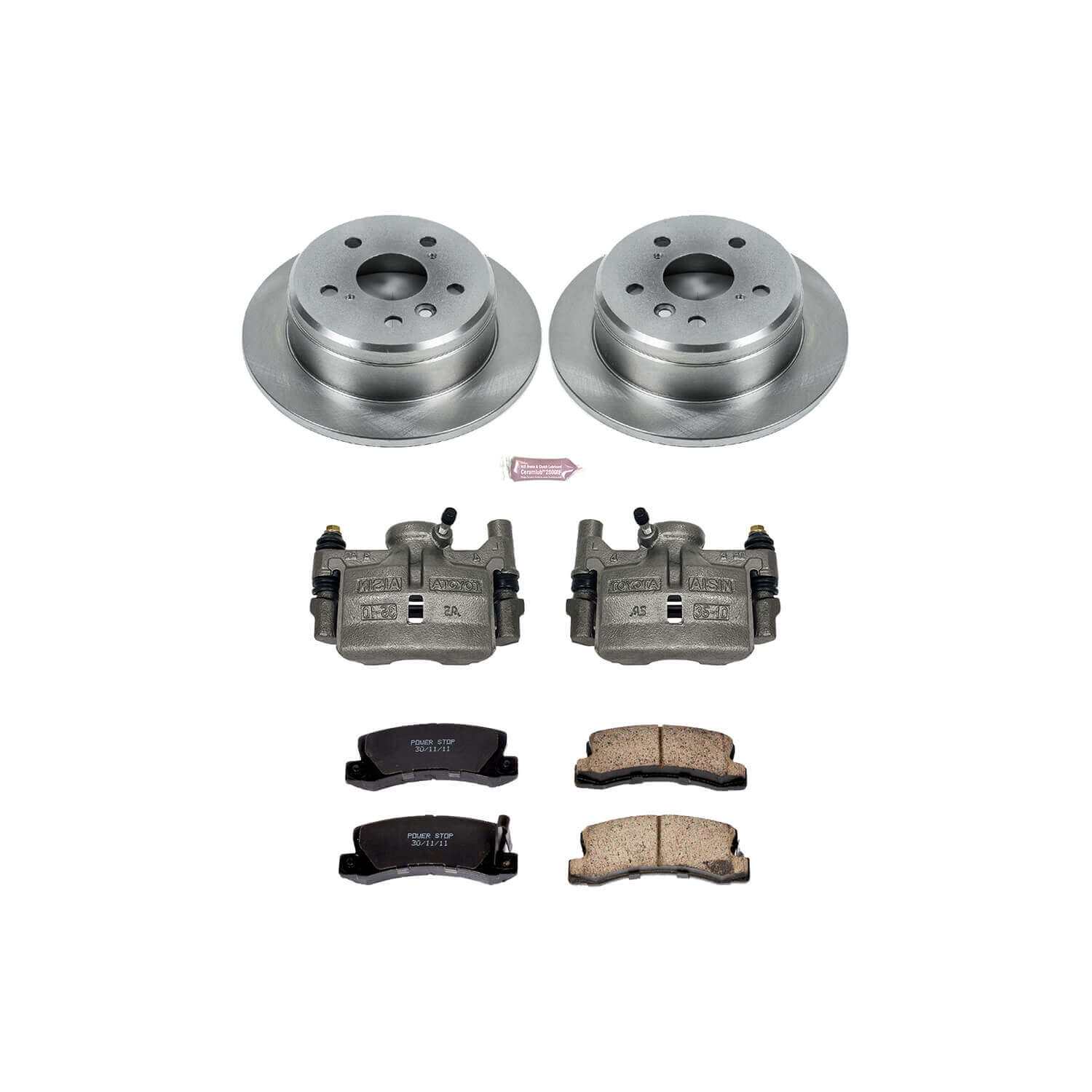 Power Stop KCOE2565 Autospecialty 1-Click Daily Driver Rear Brake Kit for 1997-1999 Lexus ES300 product image