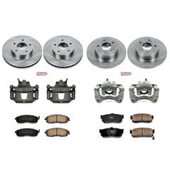 Power Stop KCOE2704A Autospecialty 1-Click Daily Driver Front And Rear Brake Kit for 1999 Nissan Maxima product image