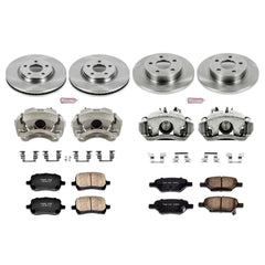 Power Stop KCOE2731 Autospecialty 1-Click Daily Driver Front And Rear Brake Kit for 2007 Chevrolet Cobalt SS product image