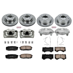 Power Stop KCOE2813A Autospecialty 1-Click Daily Driver Front And Rear Brake Kit for 2008-2015 Toyota Sequoia product image