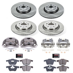Power Stop KCOE2835 Autospecialty 1-Click OE Replacement Pad And Rotor Kit With Calipers for 2003-2014 Volvo XC90 product image