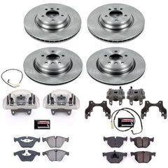 Power Stop KCOE2883 Autospecialty 1-Click Daily Driver Front And Rear Brake Kit for 2009-2010 BMW 335I Xdrive product image