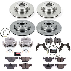 Power Stop KCOE2886 Autospecialty 1-Click OE Replacement Pad And Rotor Kit With Calipers for 2006 BMW 330I product image